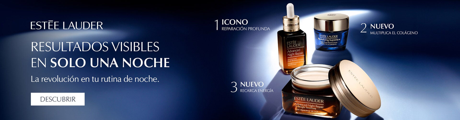 Banner estee lauder advanced reapair escritorio