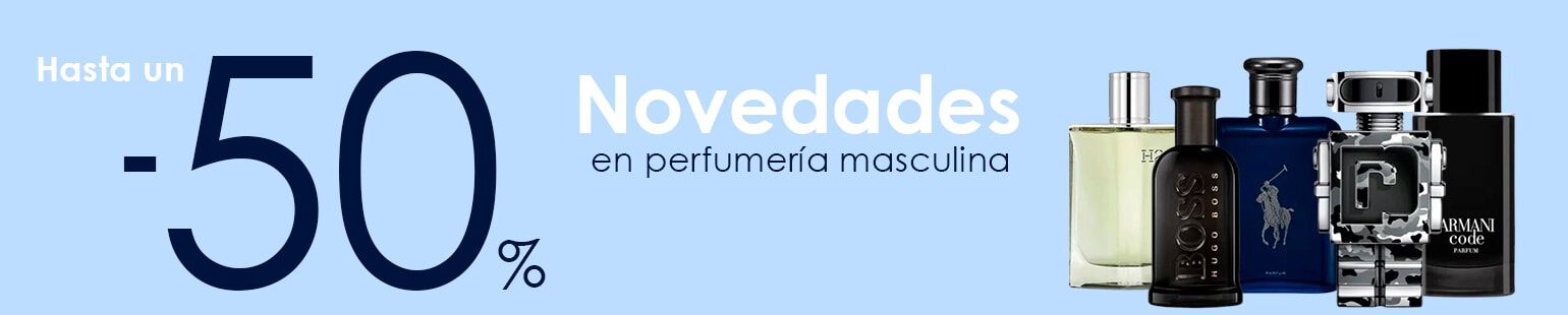 Novedades perfumes masculinos