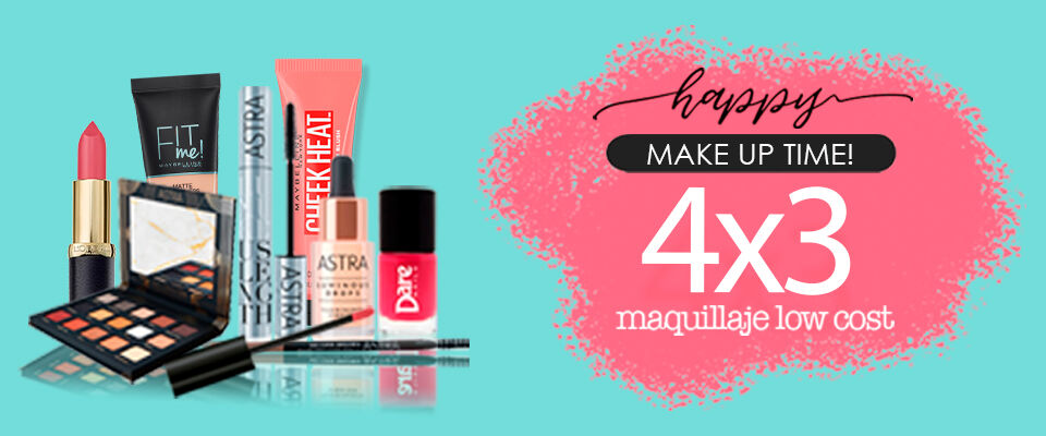 4x3 en maquillaje low cost