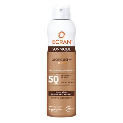 Ecran Sunnique Broncea+ Bruma Leche SPF 50