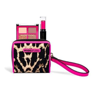 Pink Safari Wallet Set 