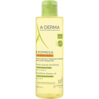 A-DERMA EXOMEGA CONTROL ACEITE LIMPIADOR EMOLIENTE 500 ML