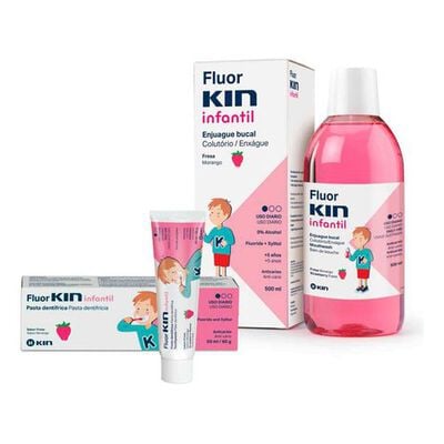 Fluor Kin Infantil Duplo