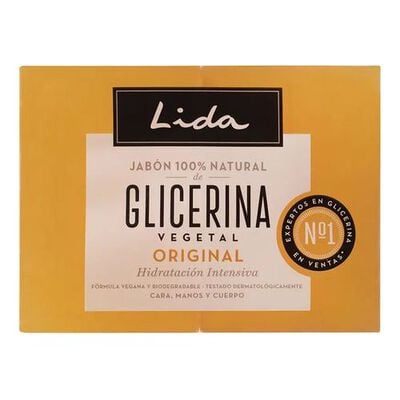 Jab&oacute;n 100% Natural Glicerina 2xPack