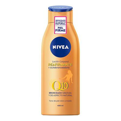 Body Milk Q10 Reafirmante + Autobronceador