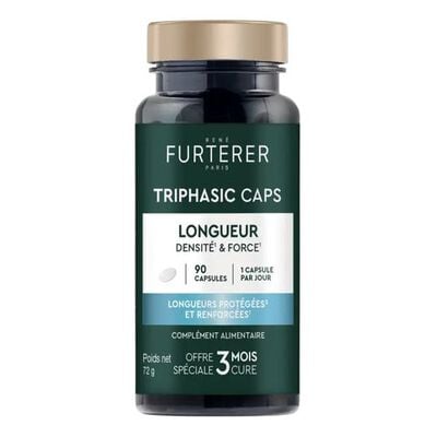 Triphasic Caps Cabello Largos, Densidad & Fuerza
