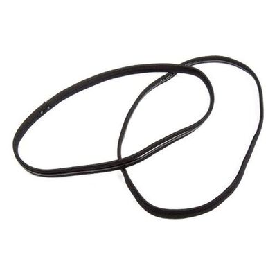 Cintas El&aacute;sticas Silicona Negras