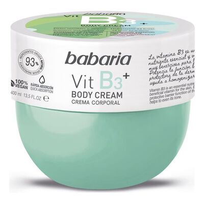 Body Cream Vitamina B3