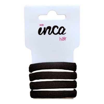 Goma Grande Color Negro 4 Ud