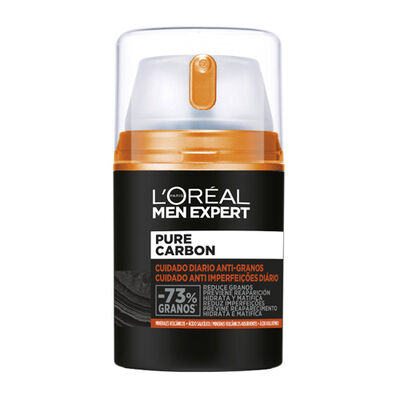 L'OREAL MEN EXPERT PURE CARBON CREMA ANTI-GRANOS