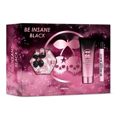 Be Insane Black Edt Estuche