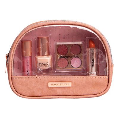 Rose Quartz Makeup Bag