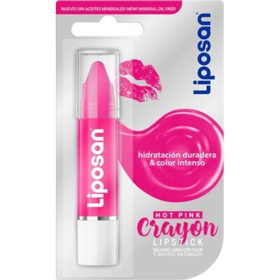 CRAYON LIPSTICK HOT PINK