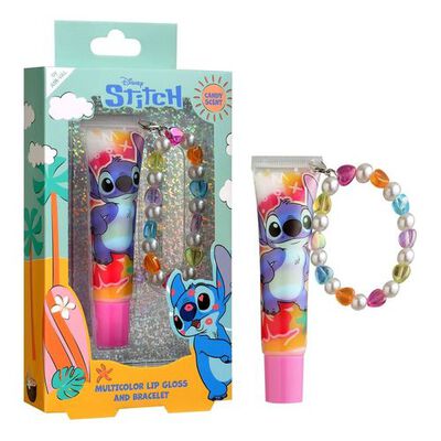 Stitch Brillo de Labios + Pulsera