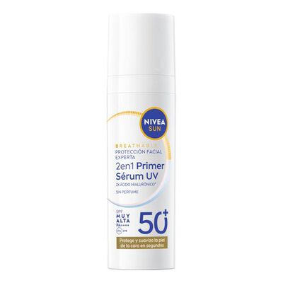 SUN 2 en 1 Primer S&eacute;rum Transpirable Spf50+