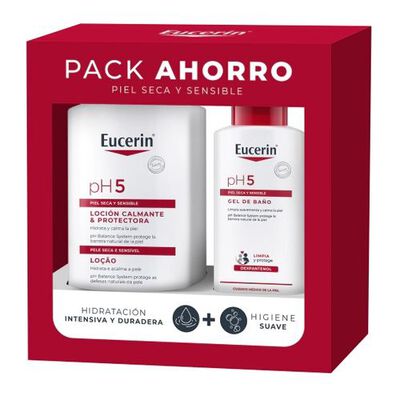 PH5 Loción Calmante + Gel de Baño Pack Ahorro