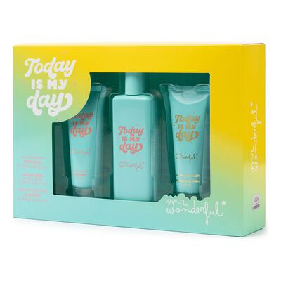 Mr Wonderful Today Is My Day Edt Estuche