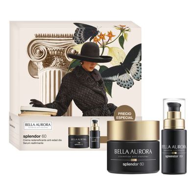 Splendor 60 Crema D&iacute;a + Splendor 60 S&eacute;rum Reafirmante Estuche