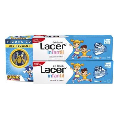 Junior Gel Infantil Morango Duplo + Figurinha