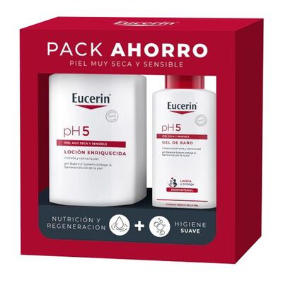 PH5 Loción Enriquecida + Gel de Baño Pack Ahorro