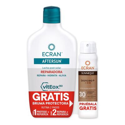After Sun Leche + Sunnique Aerosol Spf 30