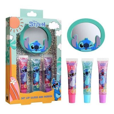 Stitch Brillo de Labios + Espejo