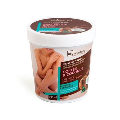 EXFOLIANTE CORPORAL DE AZUCAR CAFE Y COCO