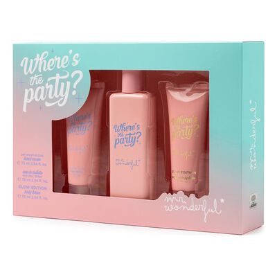 Mr Wonderful Where Is The Party? Edt Estuche