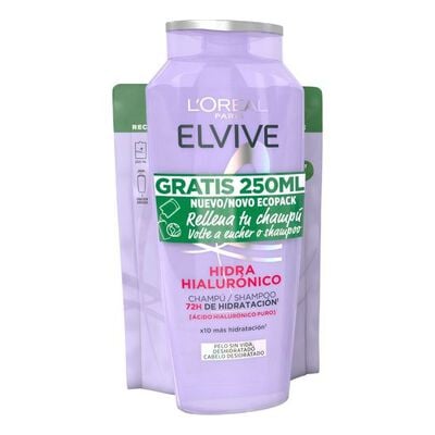  Elvive Hidra Hialurónico + Recarga Ecopack