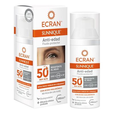 Ecran Sunnique Facial anti-arrugas SPF 50