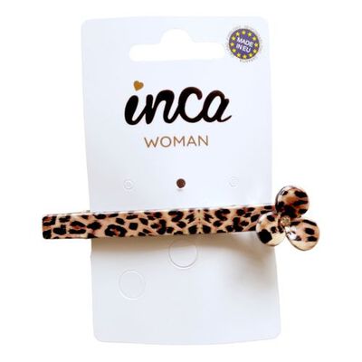 Pasador Flor Estampado Animal