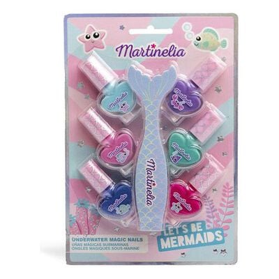 Let's Be Mermaids Underwater Magic Nails