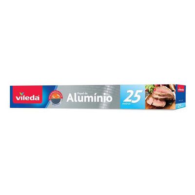 Papel Aluminio 25M