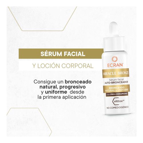 Miracle Bronze Autobronceador Serum
