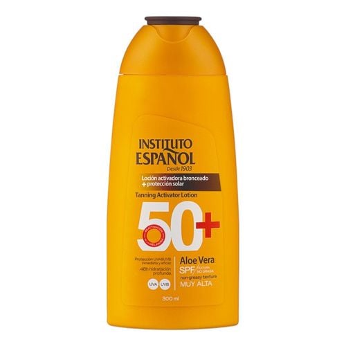 Protector Solar Loci&oacute;n Activadora Bronceado Spf50+