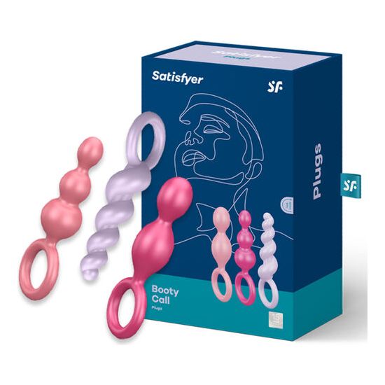 Anal Plugs Tricolor Set