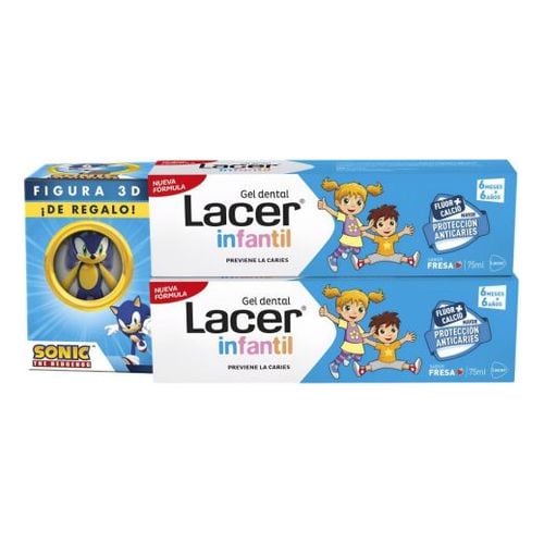 Junior Gel Infantil Morango Duplo + Figurinha