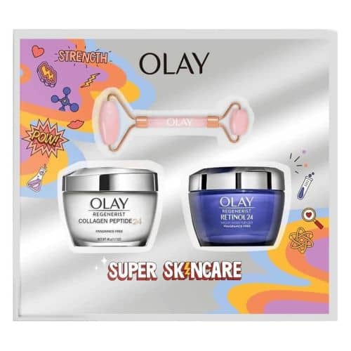 Super Skincare Regenetist + Face Roller Neceser