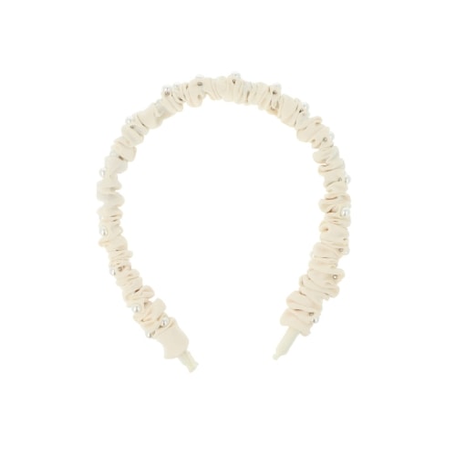 Diadema Trenza Perlas