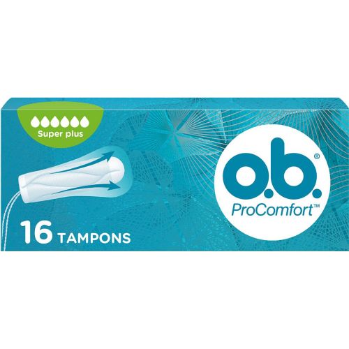 O.B. ProComfort Super Plus 16 und Tampones