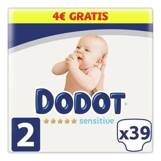 Dodot Pañales Sensitive Talla 1 Recién Nacido