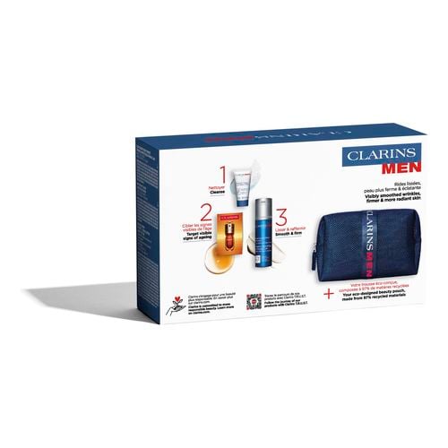 Clarins Men Soin Lissant Rides Fermet&eacute; Estuche