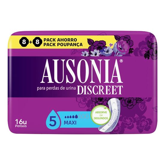 AUSONIA DISCREET PERDIDAS DE ORINA MAXI