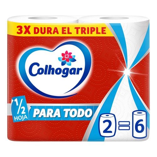 COLHOGAR Para Todo 1 und 1 Rollo Jumbo Papel Cocina