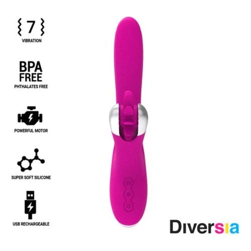 Diversia Bunny Vibrating 24 Cm