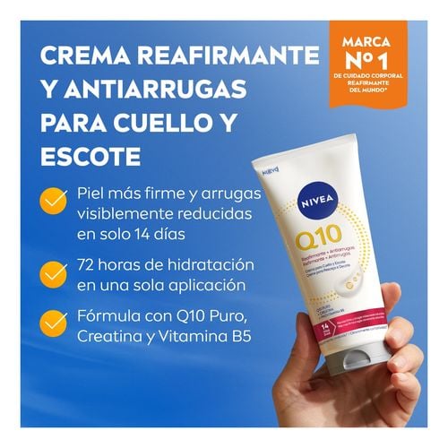 Body Milk Q10 Cuello y Escote