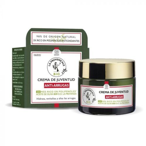 Bio Crema de Juventud 3x Rico en Polifenoles Antioxidantes 