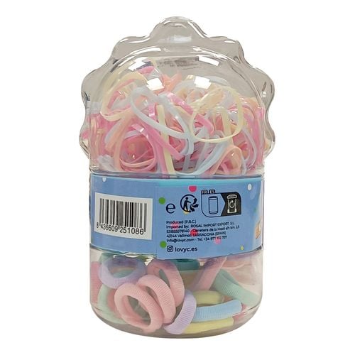 210 un El&aacute;sticos de Cabelo Le&atilde;o