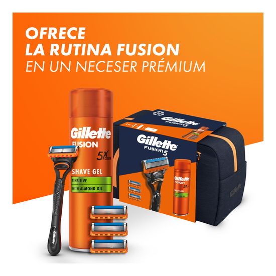 GILLETTE FUSION 5 NECESER ESTUCHE 4P N23