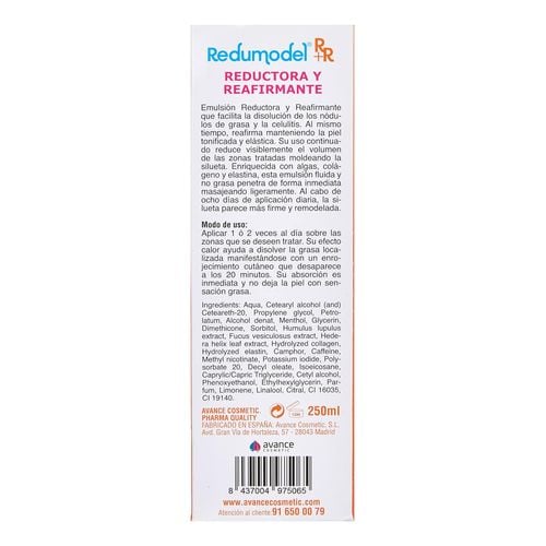 Crema Reductora + Reafirmante
